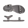 Holster Women's Glitz Strappy Sandals in Pewter Holster Fashion